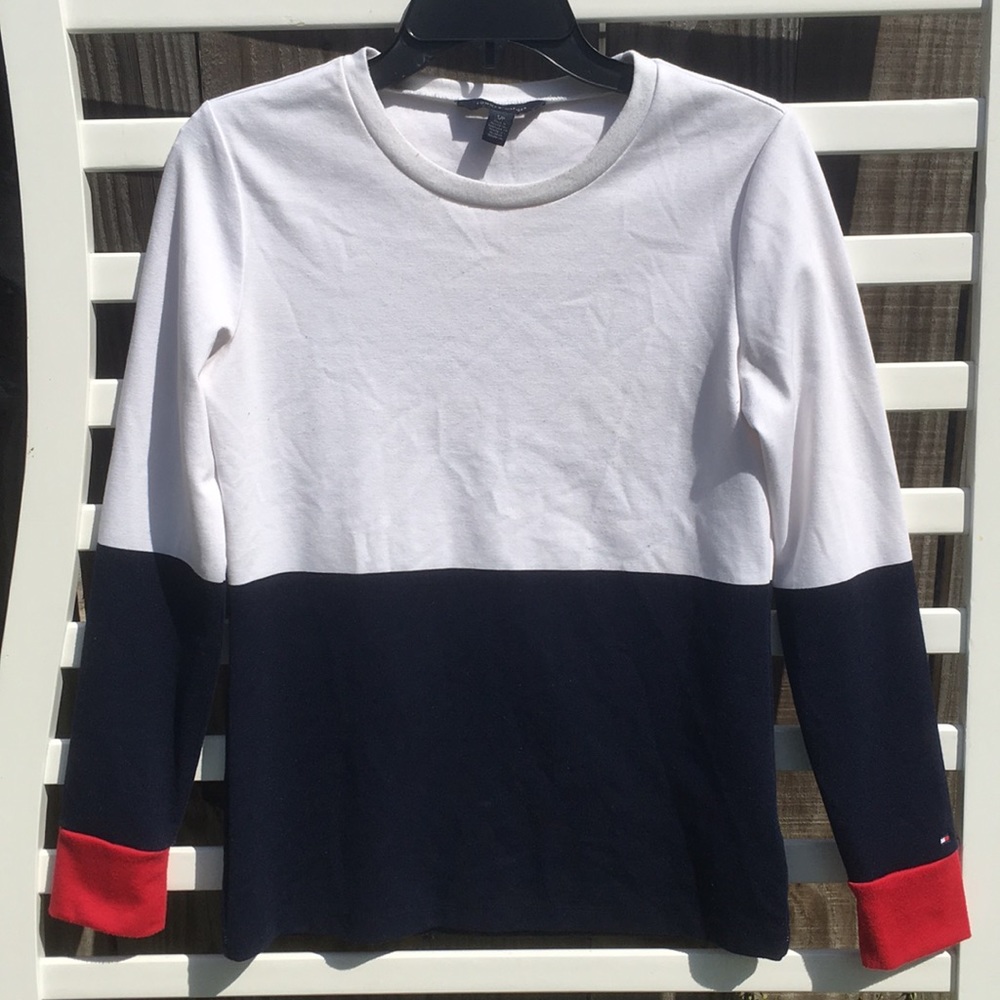 Tommy Hilfiger Color Block Top